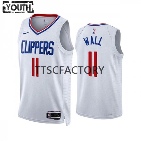 Kinder NBA LA Clippers Trikot John Wall 11 Nike 2022-23 Association Edition Weiß Swingman